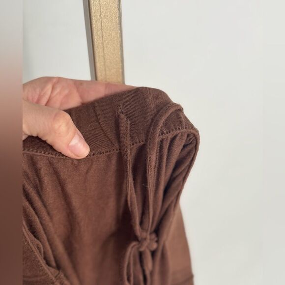 Skims Women’s Sz Large Copper Soft Lounge Sleep Pajama Drawstring Shorts - Picture 4 of 4